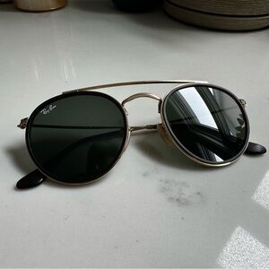 Ray-Ban Round Double Bridge Sunglasses